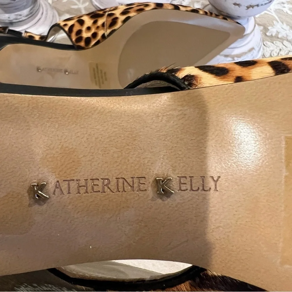 Kathrine Kelly Women's Leather Shoes - Animal Print - Picture 10 of 10